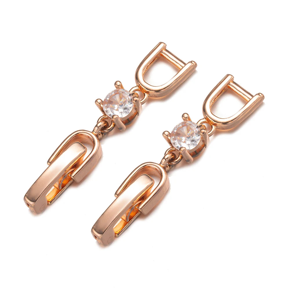 5pcs White Gold Plated Crystal Rhinestone Foldover Extension Clasp Set for DIY Bracelet Necklace and Jewelry Making